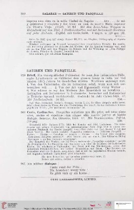 Satiren und Pasquille (Nr. 959 - 969)