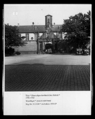 Ehemaliges kurfürstliches Schloss — Westflügel