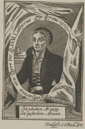 Bildnis der Katharina con Bora