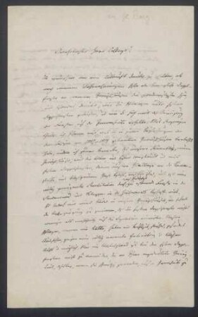 Friedrich Gottlieb Bartling an Anton de Bary