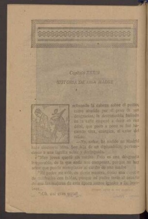 Capítulo XXXIII - Historia de una madre