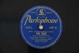 The goat / (Poem by Moussorgsky)