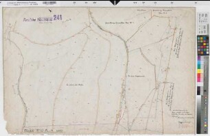 Oberkirchen (Schmallenberg), Umlegung Westfeld, Urkarte II Westfeld Flur 14