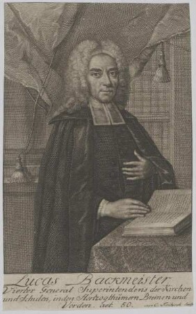 Bildnis des Lucas Backmeister