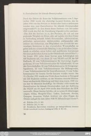 b) Zentralinstitut für lebende Orientsprachen