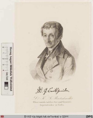 Bildnis Carl Gottlieb Bretschneider