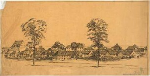 Fischer, Theodor; Schweinfurt (Bayern); Wohnsiedlung Bauverein - Perspektive