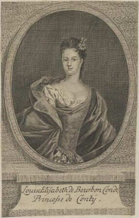 Bildnis der Louise Elisabeth de Bourbon Condé