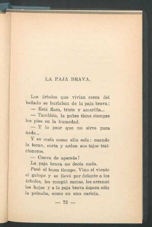 La paja brava