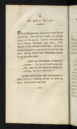 36-36, Sechster Brief