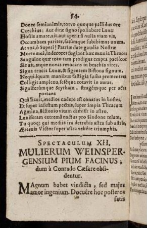 54-63, Spectaculum XII.-XIII.