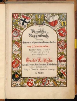 Bd. 5, Abth. 5: Zweitausend bürgerliche Wappen