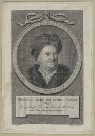 Bildnis des Friedrich Hermann Ludwig Muzell