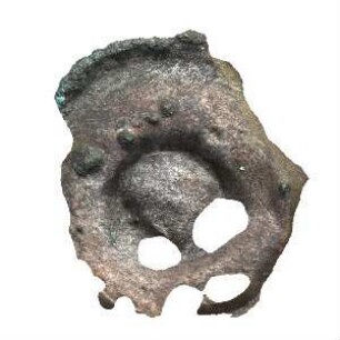 Fundmünze, Hohlpfennig?, 1300 - 1500?