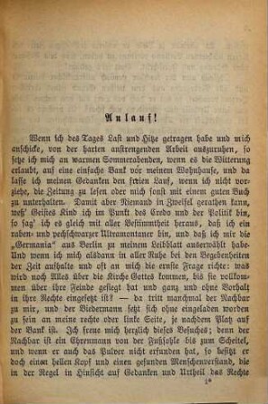 Sind die Katholiken die Feinde des deutschen Reichs?