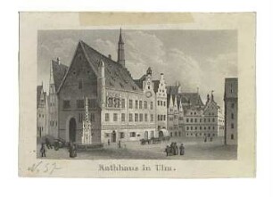 Marktplatz (Nordseite). 1857