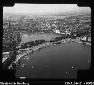 Luftbild Binnenalster