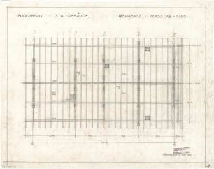 Littmann, Max; Bocksberg; Hofgut, Stallgebäude - Werksatz