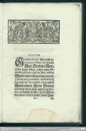 Leichenpredigt : Das Ja-Wort zur Seligkeit. Votum. Exordium Generale. Textus. Exordium Speciale. Propositio