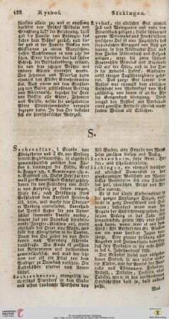 [Sachsenflur – Sylvenstahl]