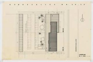 Wohnhäuser Bundesallee 24/25, Berlin-Wilmersdorf: Lageplan 1:200