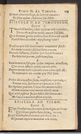 Epistola Ad Titum.