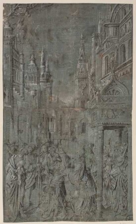 Die tiburtinische Sibylle weissagt Augustus