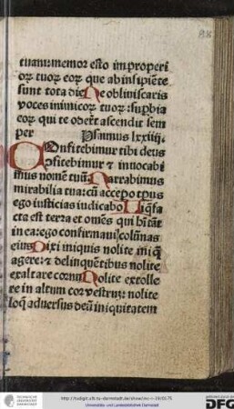 Psalmus lxxiiii.