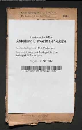 Erblasser: Münstermann, Luise: