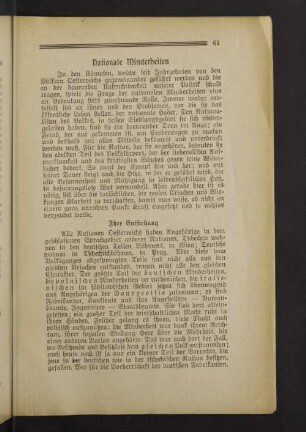 Nationale Minderheiten
