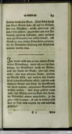 [Entstehung der Krankheiten]