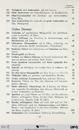 Gelbes Zimmer (Nr. 385-407)