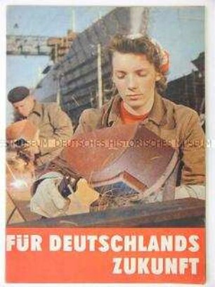 Propagandistisches Magazin über die Zukunft Deutschlands aus der Sicht der DDR-Regierung