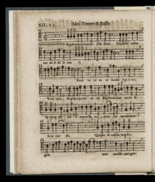 XII. Veni sancte spiritus (a 3. Alto, Tenore & Basso)