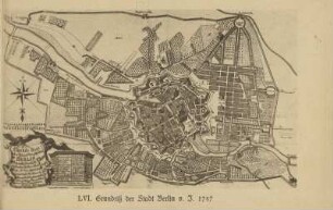 LVI. Grundriß der Stadt Berlin v. J. 1737