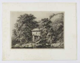 Blick auf ein Sägewerk in Saint-Pierre d’Albigny