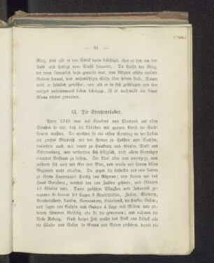 61. Die Straßenräuber.
