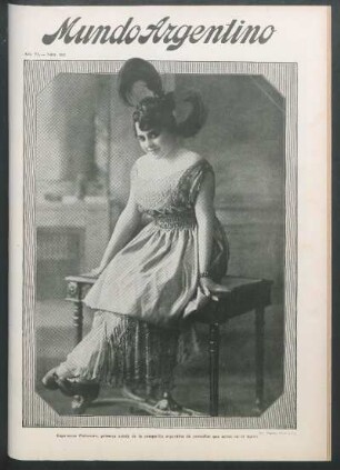 Esperanza Palomero, primera actriz de la compañía de comedia que actúa en el Apolo [Fotografía]