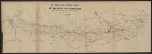 Der Oberrheinische Schifffahrts-Canal Strassburg-Speyer.