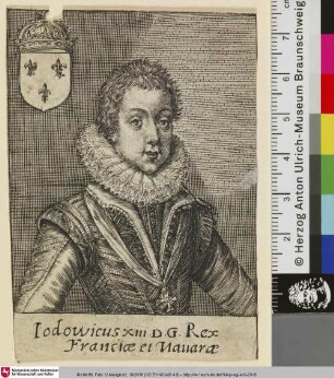 lodowicus XIII. D.G. Rex Franciae et Nauarae [Ludwig XIII. ]