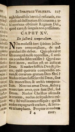 127-132, Caput XV