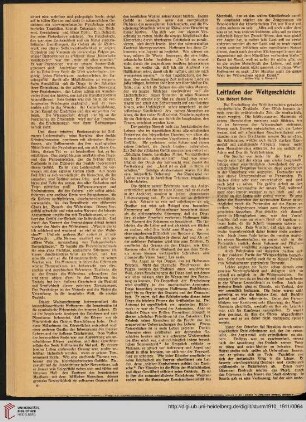 Leitfaden der Weltgeschichte