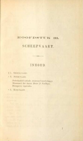 Hoofdstuk III. Scheepvaart