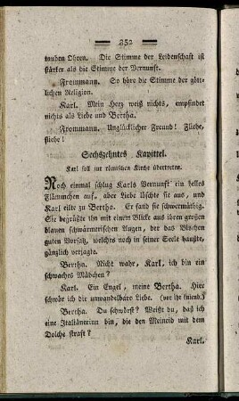 Sechszehntes Kapittel. - Neunzehntes Kapittel.