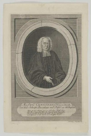 Bildnis des Pavl Christian Hilscher