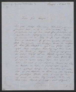 Brief an Franz Espagne : 16.08.1861
