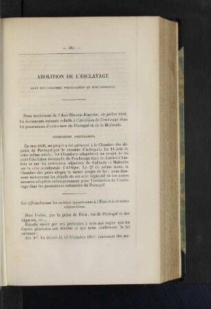 Abolition de l'esclavage