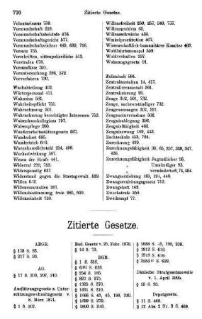 770-773, Zitierte Gesetze