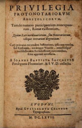Privilegia prothonotariorum apostolicorum