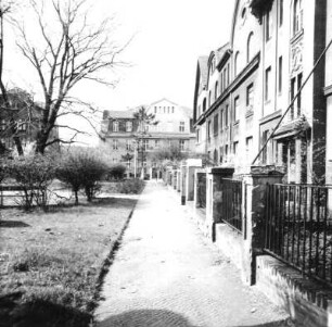 Cottbus-Schmellwitz. Körnerstraße. Blick nach Nordwest
